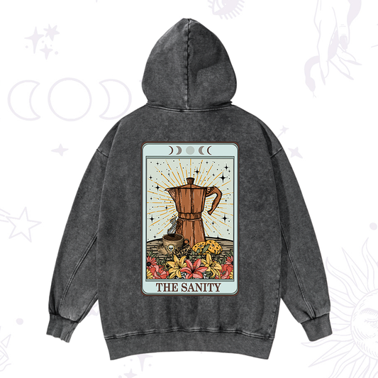 The Sanity Tarot Washed Hoodie