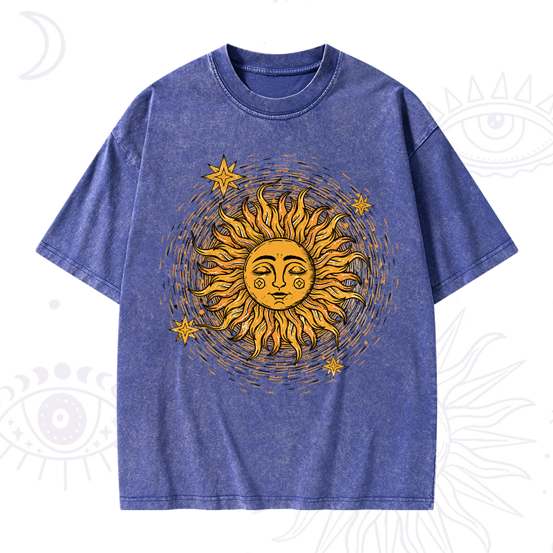 Celestial Sun Washed T-Shirt