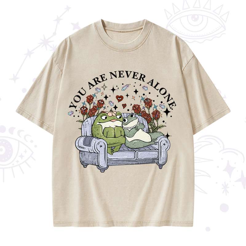 Your Are Never Alone Washed T-Shirt