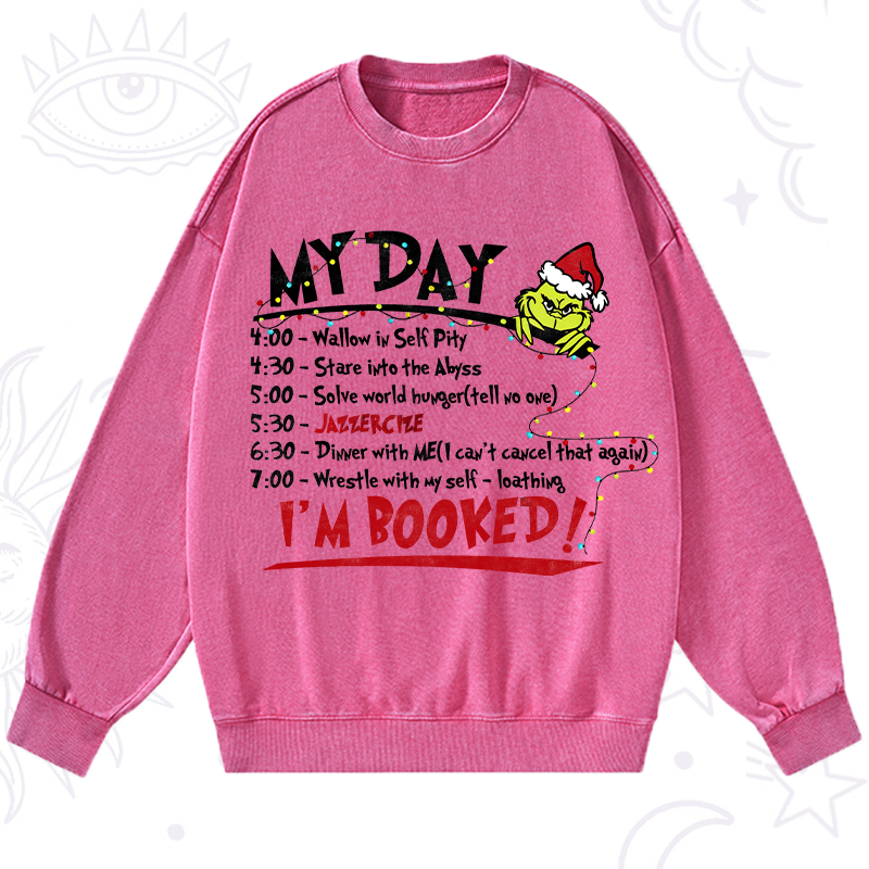 The Grinch Day Christmas Washed Sweatshirt