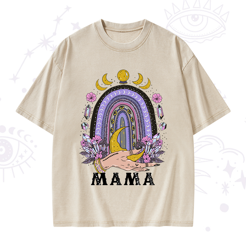 Gothic Mama Rainbow Washed T-Shirt