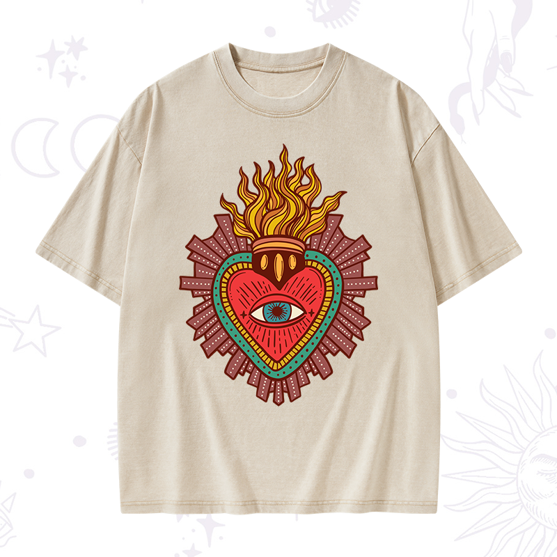 Sacred Heart Washed T-Shirt