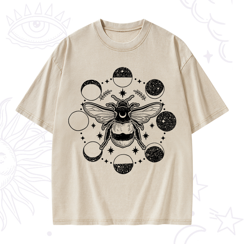 Moon Bee Washed T-Shirt