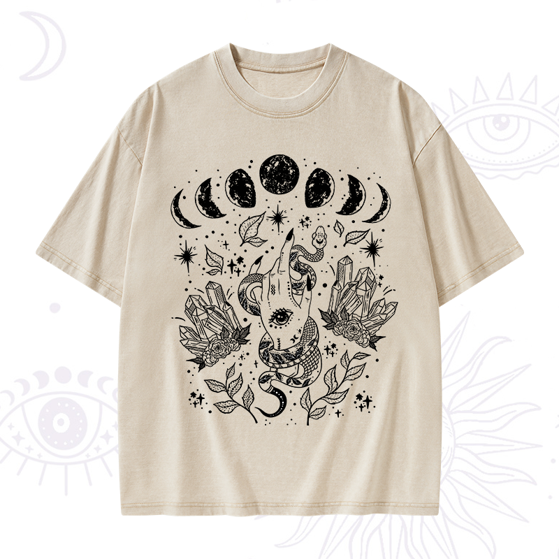 Reach For The Moon Washed T-Shirt