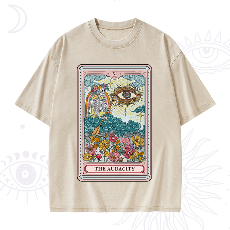 The Audacity Tarot Washed T-Shirt