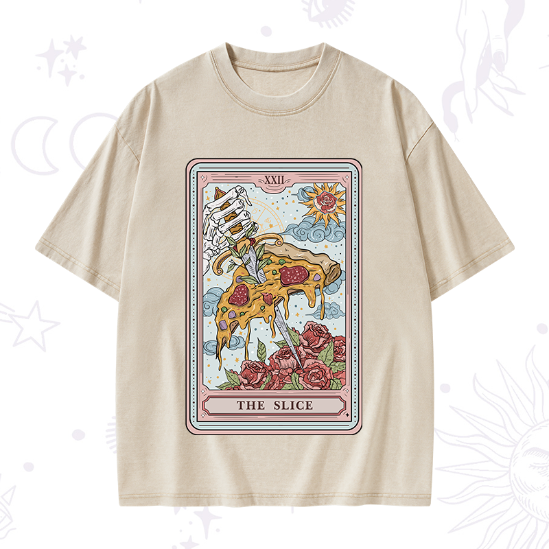 The Slice Tarot Washed T-Shirt