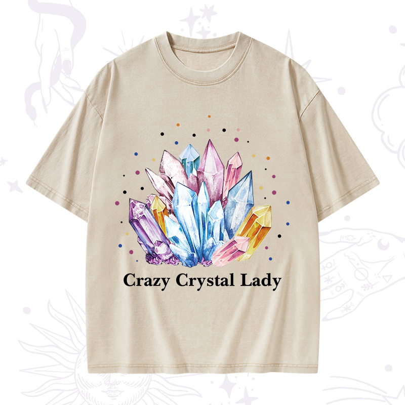 Crazy Crystal Washed T-Shirt