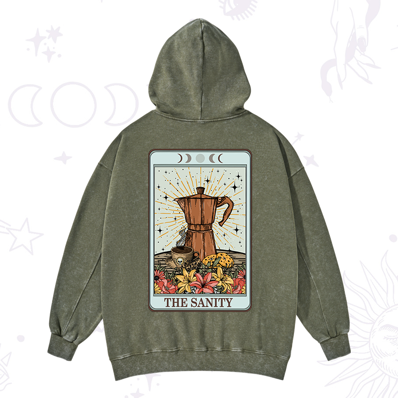 The Sanity Tarot Washed Hoodie