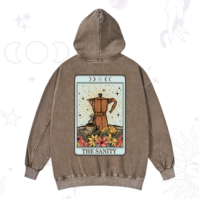 The Sanity Tarot Washed Hoodie