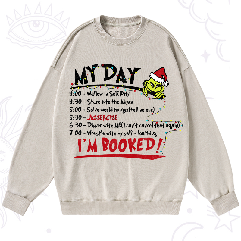 The Grinch Day Christmas Washed Sweatshirt