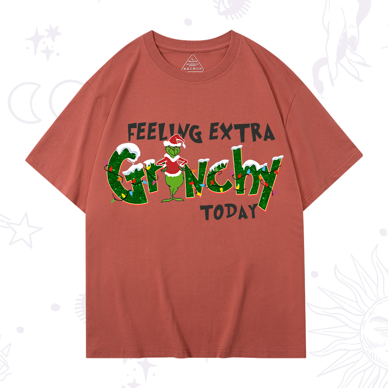 Feeling Extra Grinchy Today Christmas T-Shirt