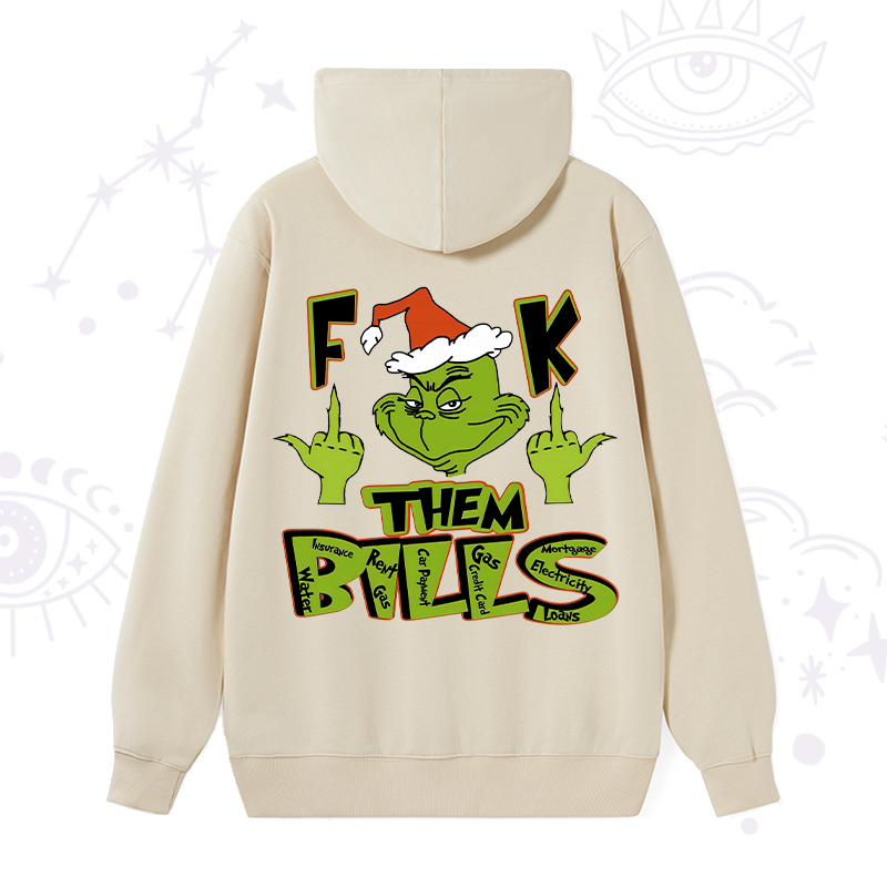 Fuck Them Bills Christmas Hoodie