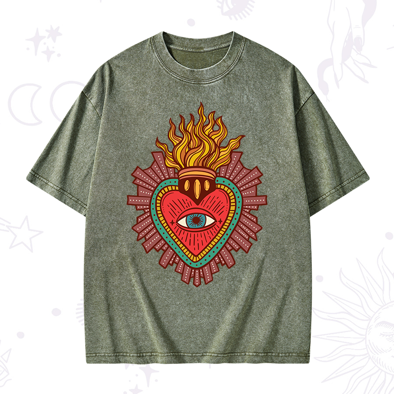 Sacred Heart Washed T-Shirt