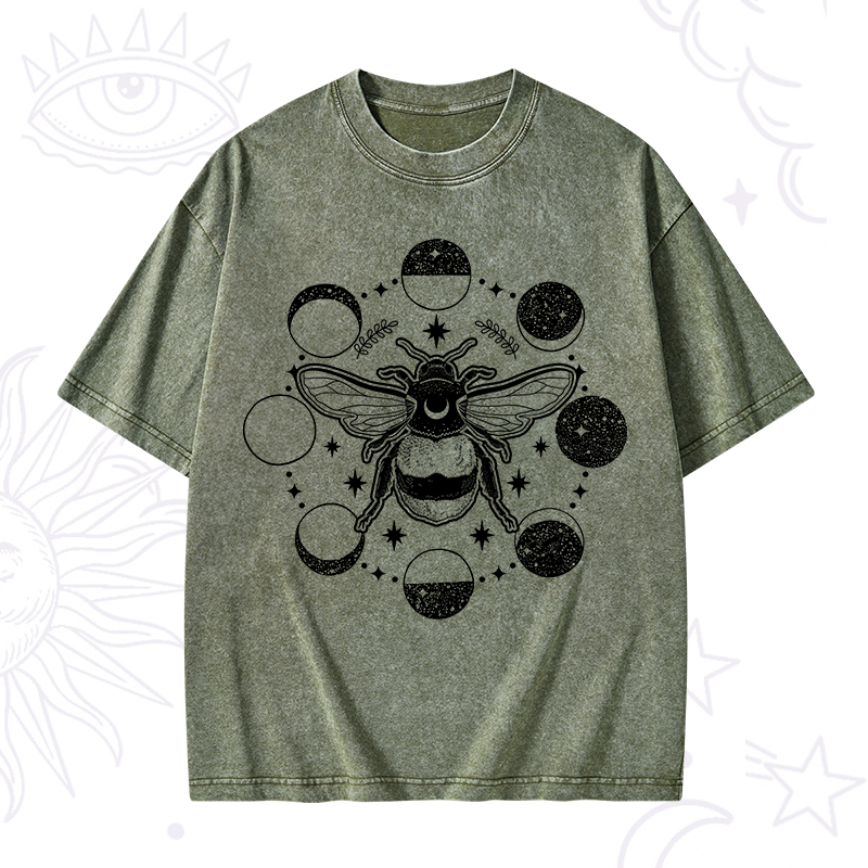 Moon Bee Washed T-Shirt