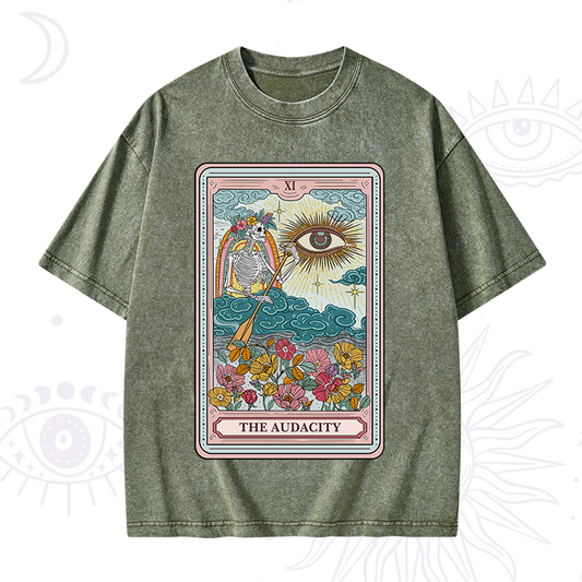 The Audacity Tarot Washed T-Shirt