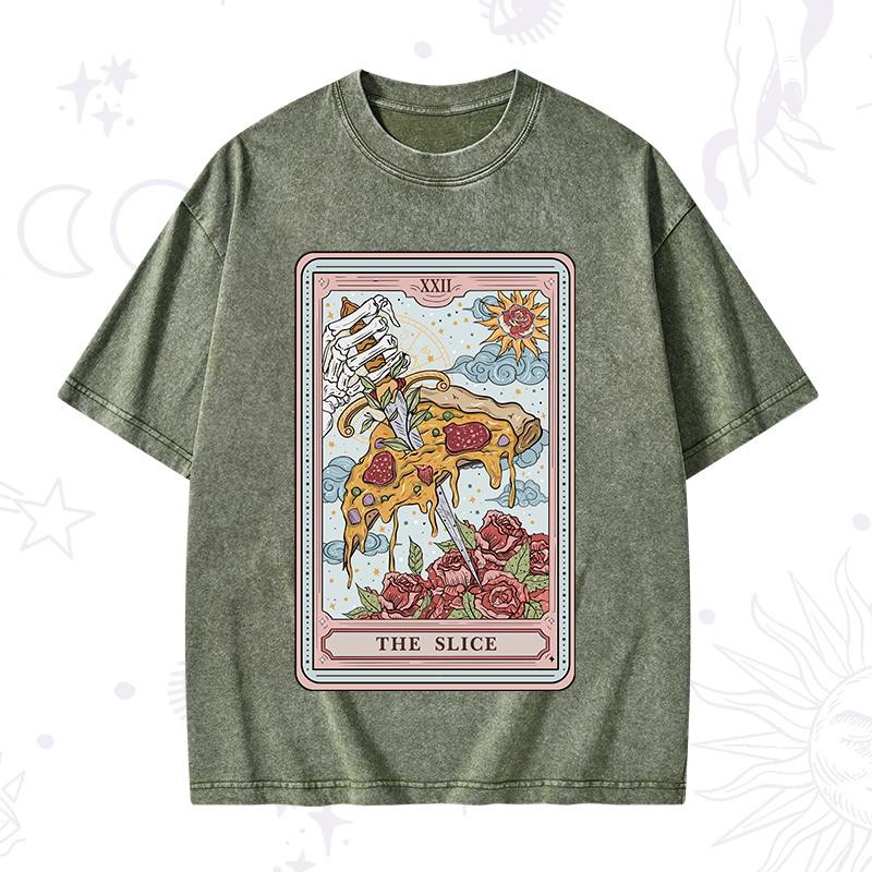 The Slice Tarot Washed T-Shirt