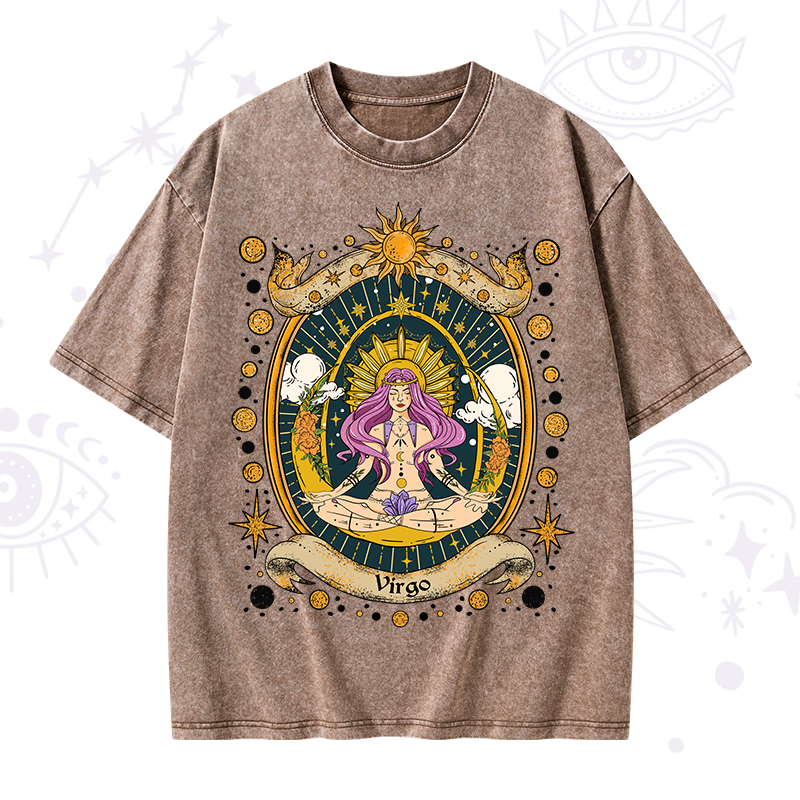 Virgo Radiance Zodiac Washed T-Shirt