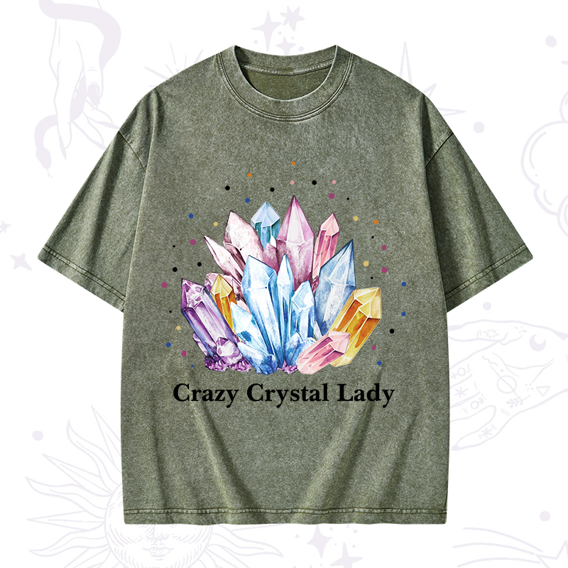 Crazy Crystal Washed T-Shirt