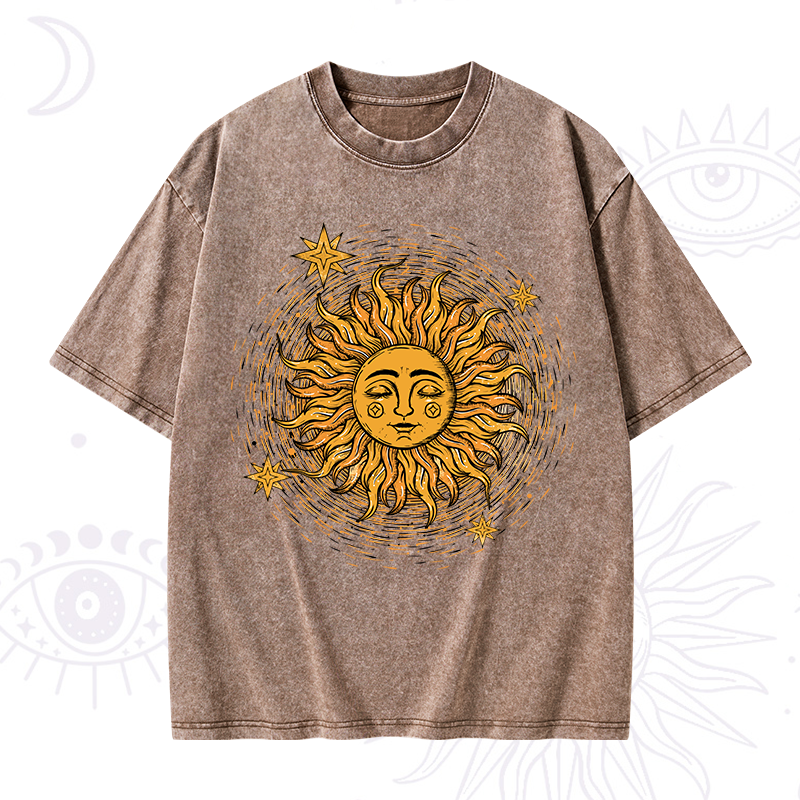 Celestial Sun Washed T-Shirt