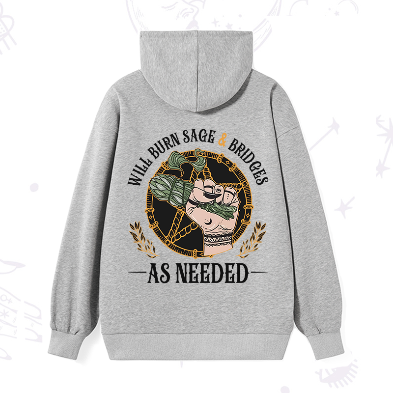 Will Burn Sage And Bridges Hoodie