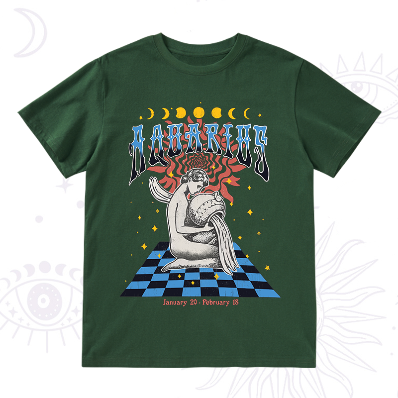 Aquarius Crew Zodiac T-Shirt