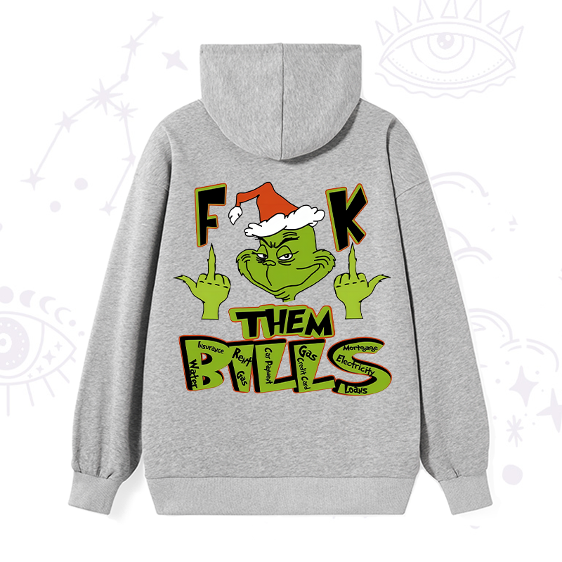 Fuck Them Bills Christmas Hoodie