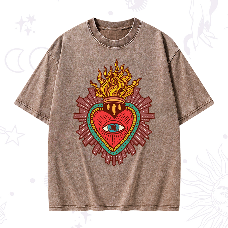 Sacred Heart Washed T-Shirt