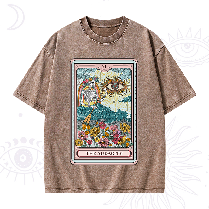 The Audacity Tarot Washed T-Shirt