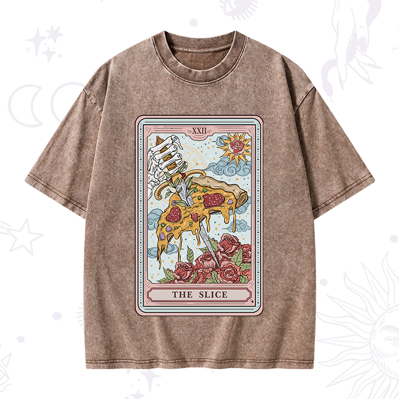 The Slice Tarot Washed T-Shirt