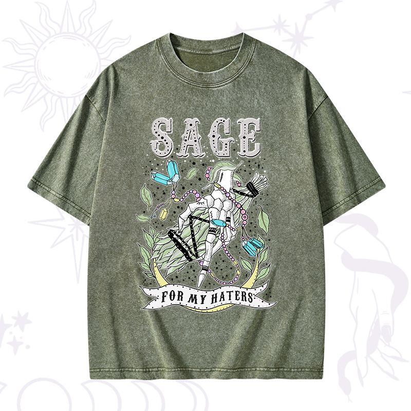 Sage For My Haters Washed T-Shirt