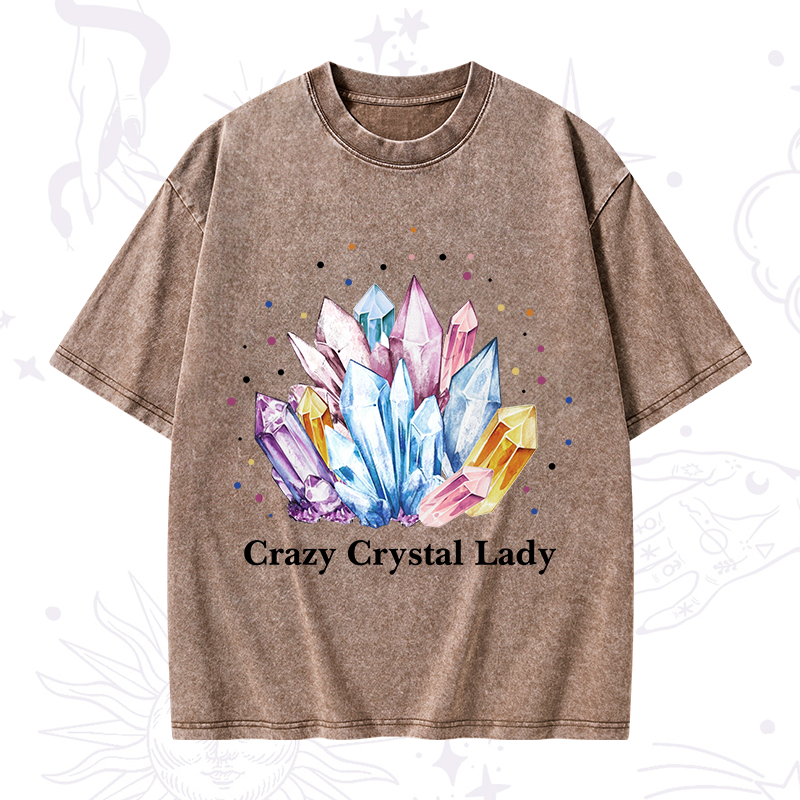 Crazy Crystal Washed T-Shirt