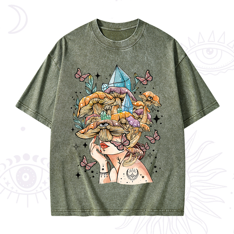 Crystal Goddess Washed T-Shirt