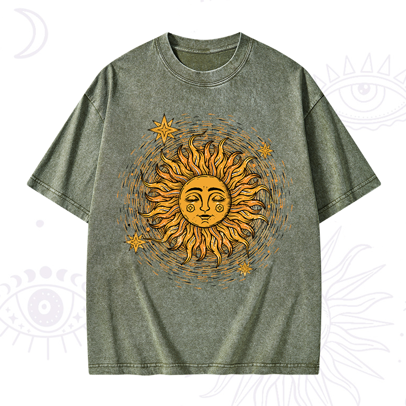 Celestial Sun Washed T-Shirt