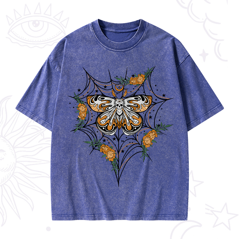 Death Head Moth Washed T-Shirt