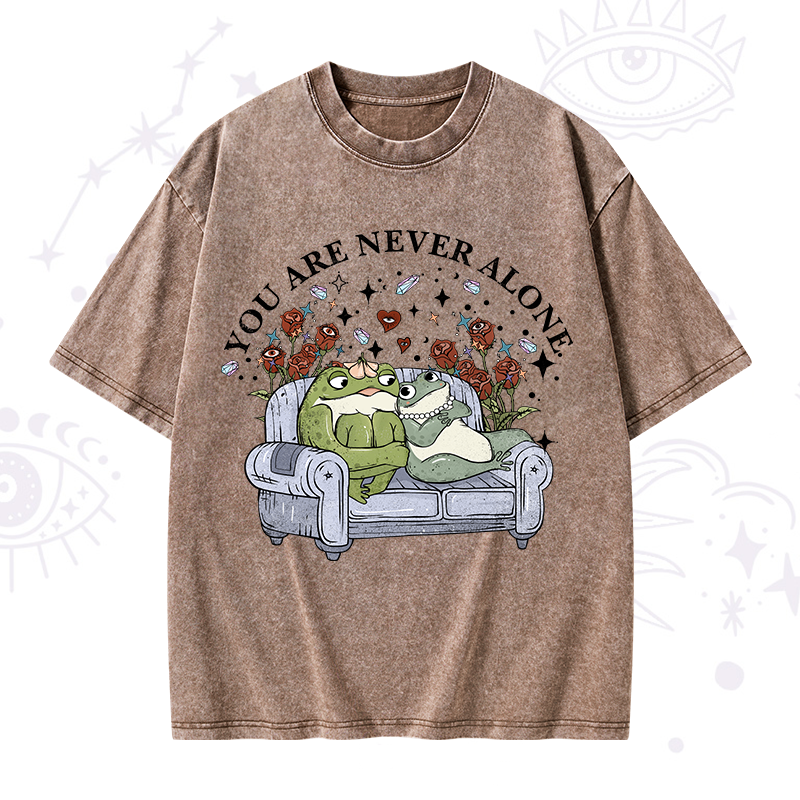 Your Are Never Alone Washed T-Shirt