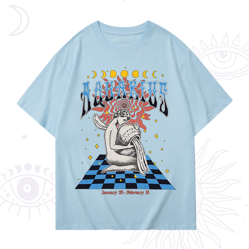 Aquarius Crew Zodiac T-Shirt