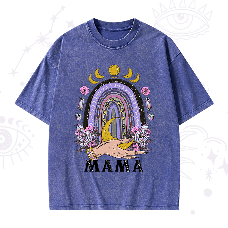 Gothic Mama Rainbow Washed T-Shirt