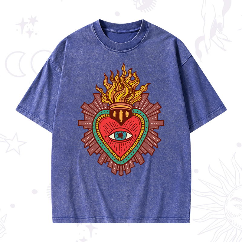 Sacred Heart Washed T-Shirt