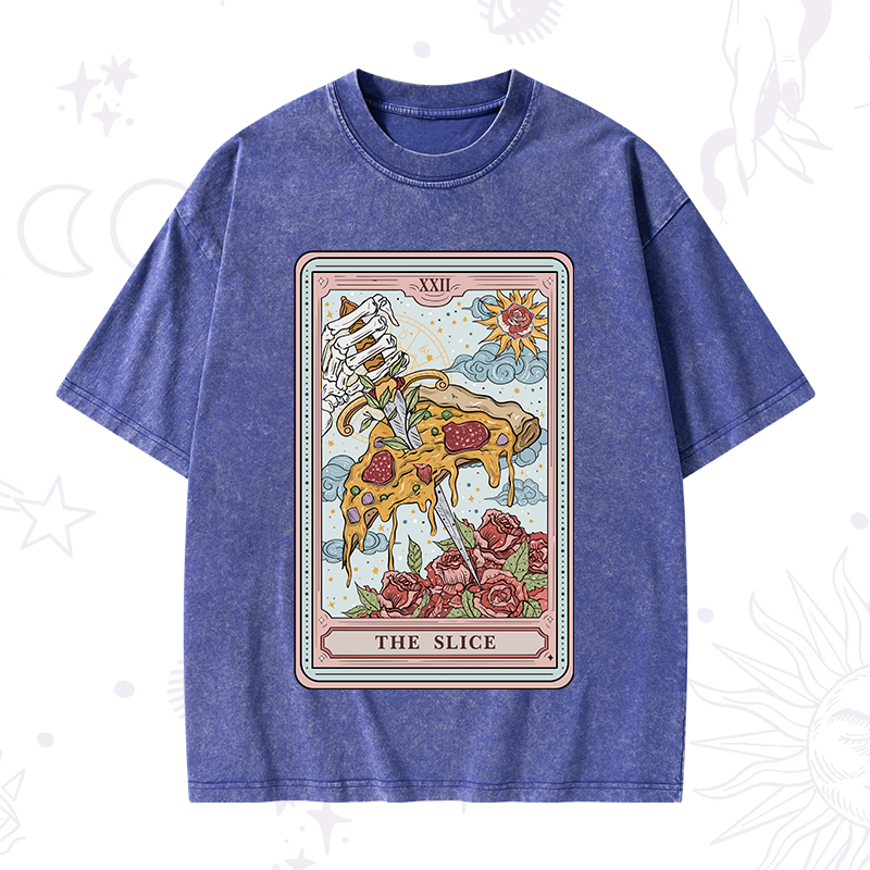 The Slice Tarot Washed T-Shirt