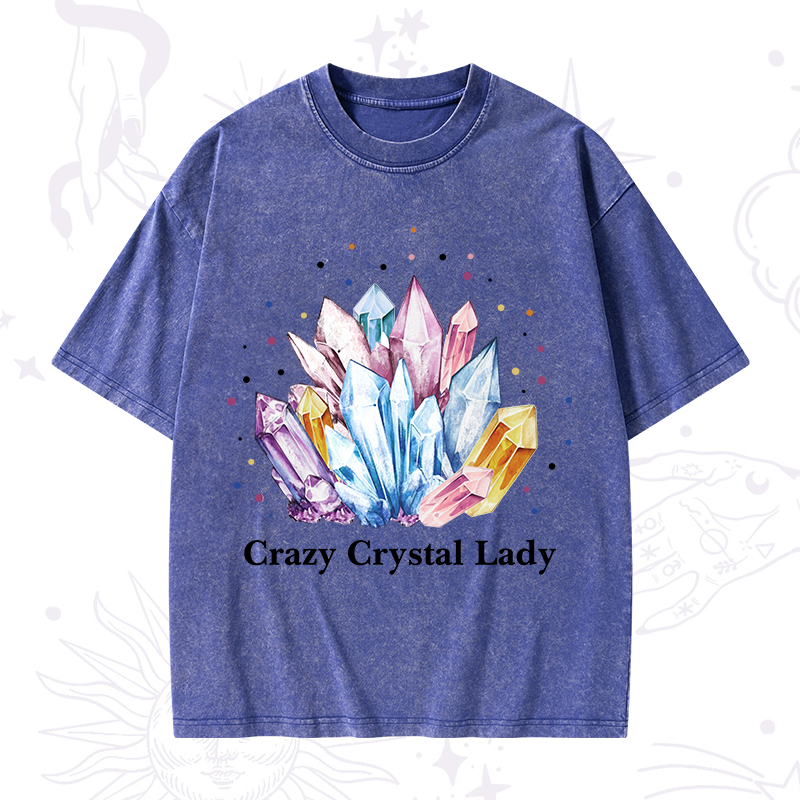 Crazy Crystal Washed T-Shirt