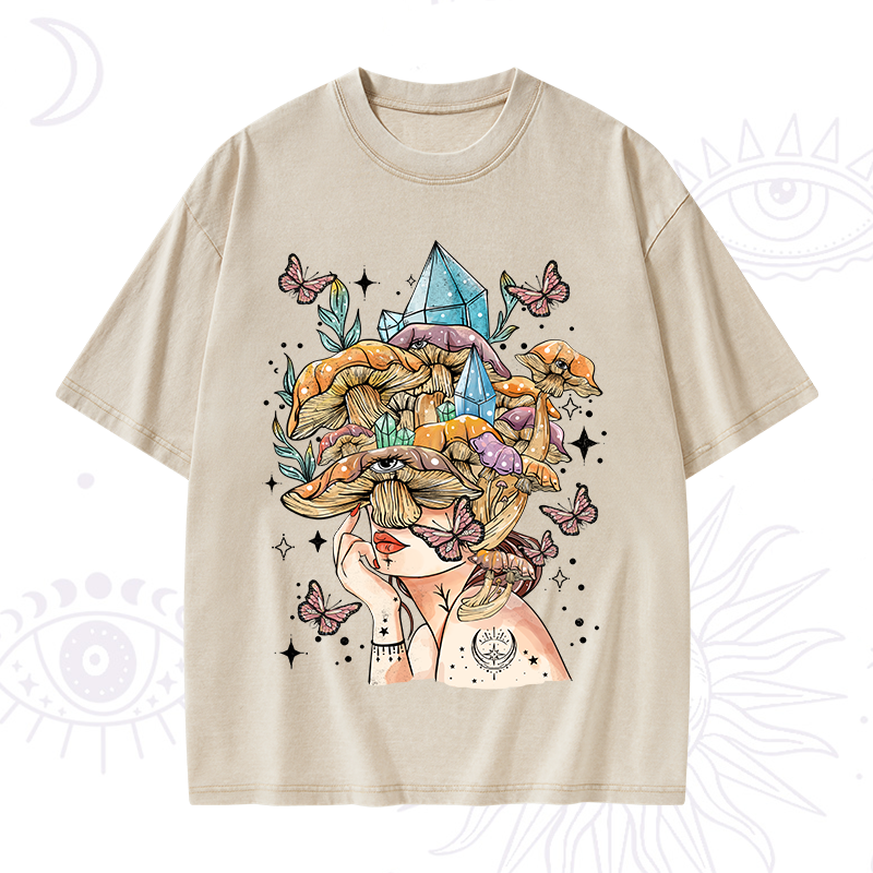 Crystal Goddess Washed T-Shirt