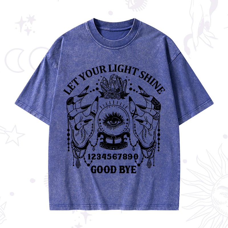 Let Your Light Shine Washed T-Shirt