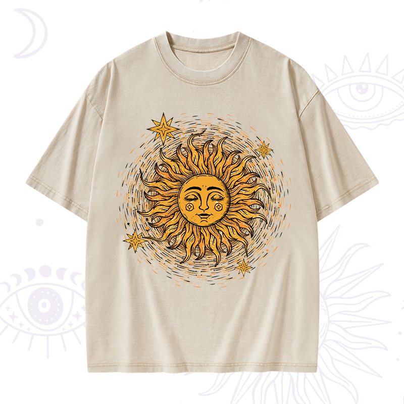 Celestial Sun Washed T-Shirt