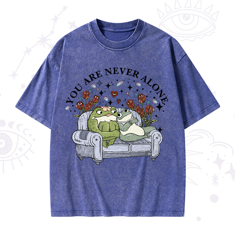 Your Are Never Alone Washed T-Shirt