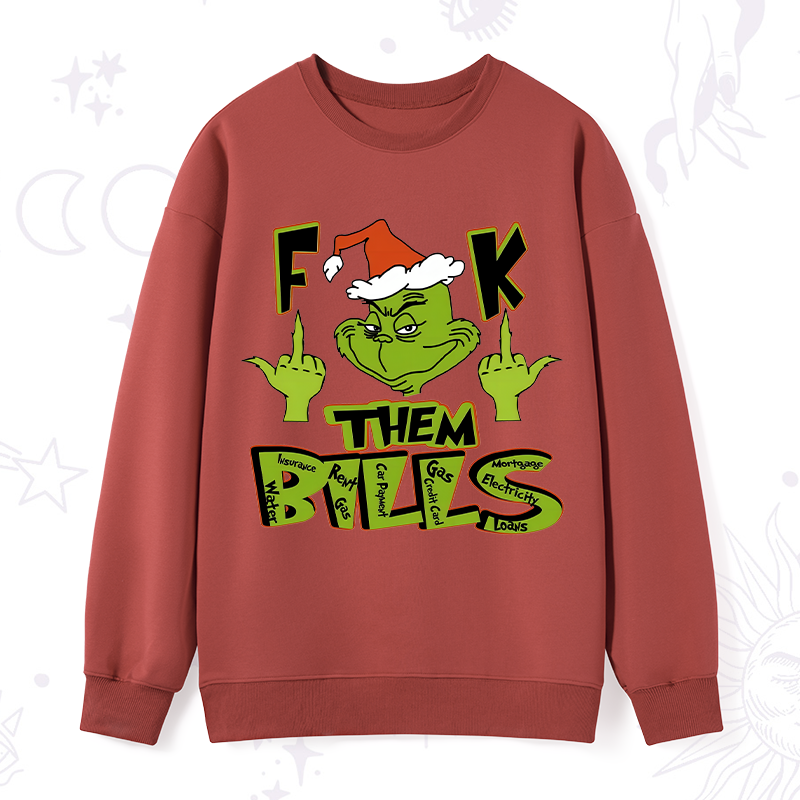 Fuck Them Bills Christmas Sweatshirt