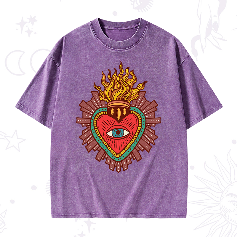 Sacred Heart Washed T-Shirt