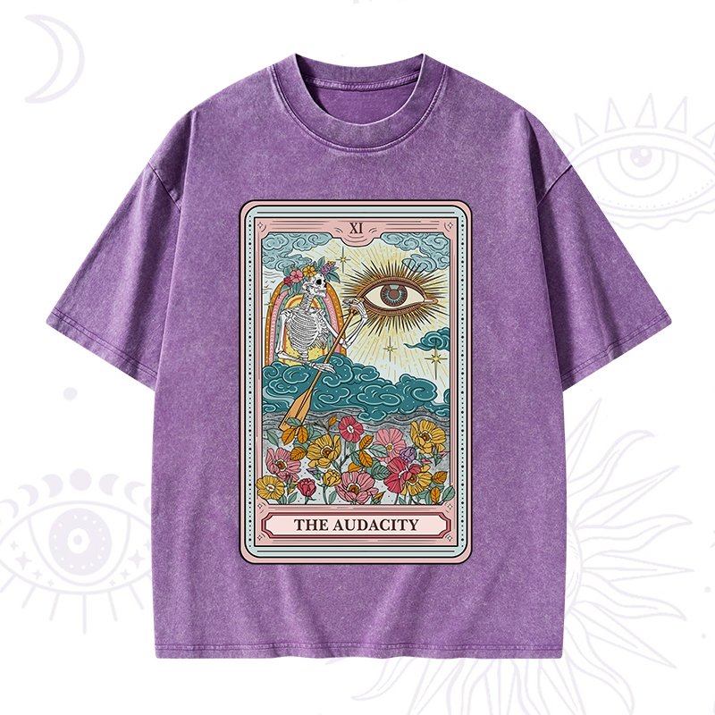 The Audacity Tarot Washed T-Shirt