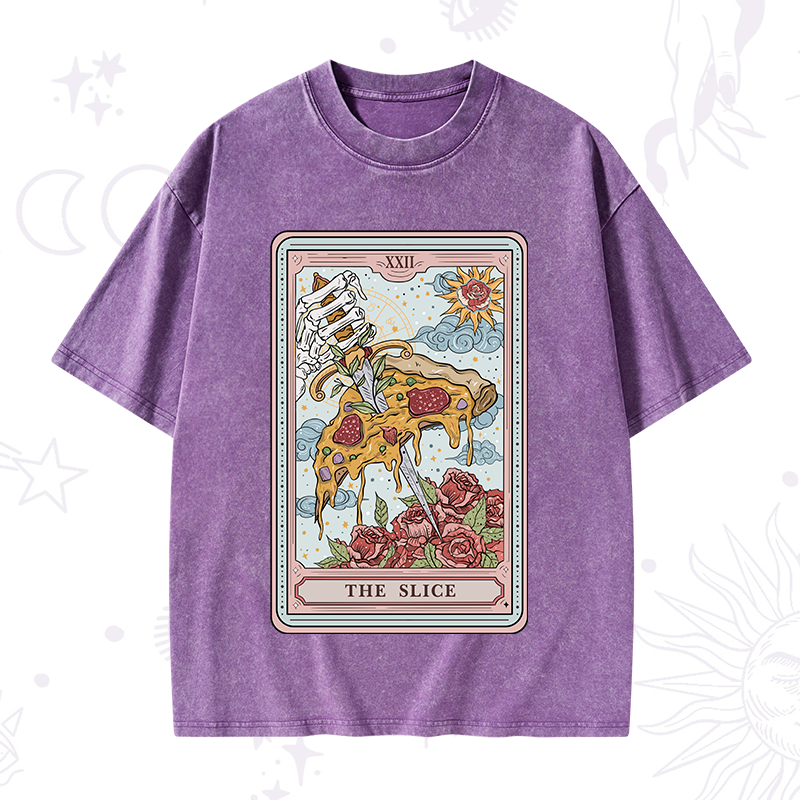 The Slice Tarot Washed T-Shirt