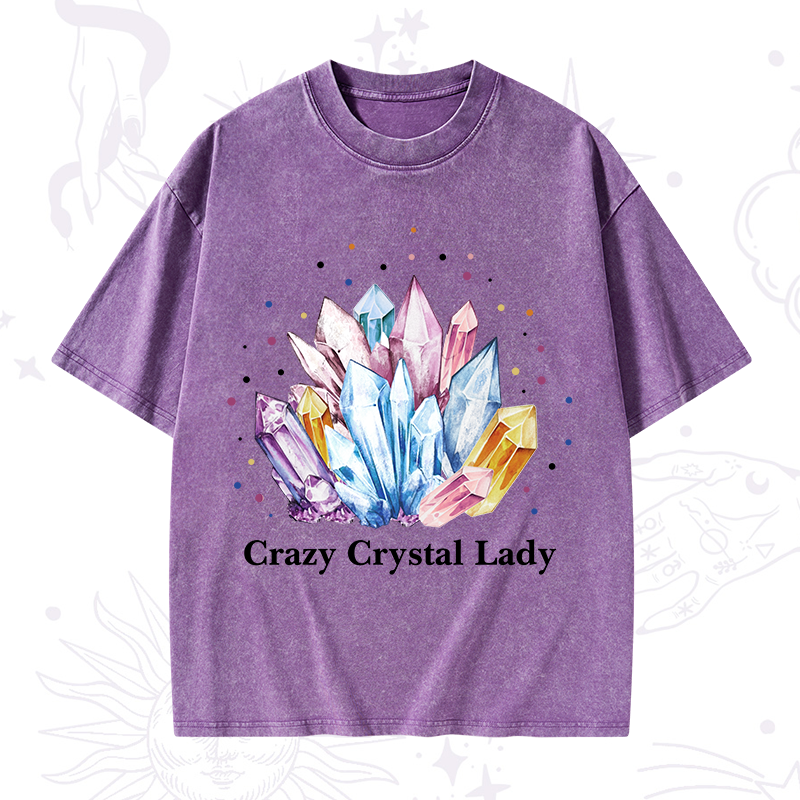 Crazy Crystal Washed T-Shirt