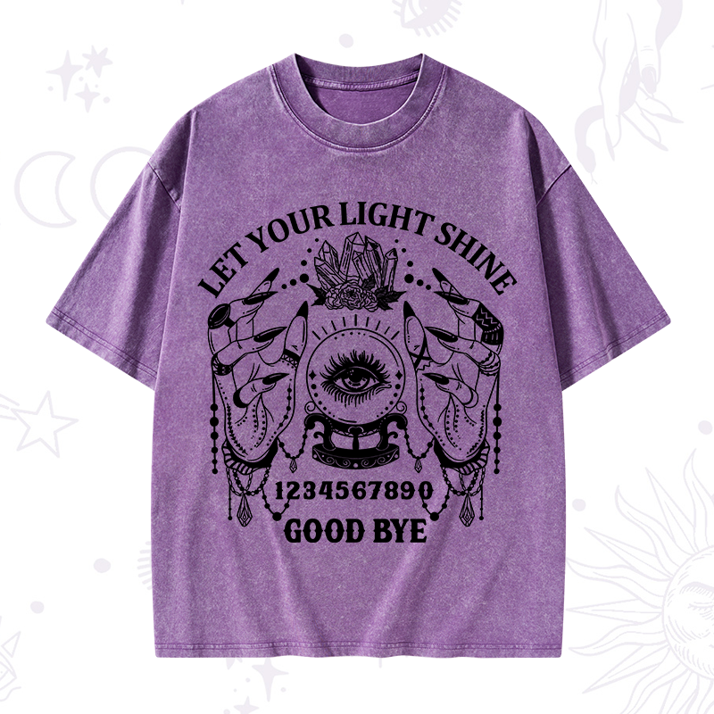 Let Your Light Shine Washed T-Shirt